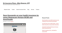 Desktop Screenshot of newjerseyinsuranceplans.com