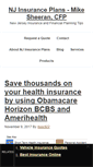 Mobile Screenshot of newjerseyinsuranceplans.com